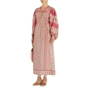 linen summer dresses 2022 Bohemian Linen Dress in Cream, Long Sleeved Linen Maxi Dress, Sustainable Linen Dress White, Summer Wedding Boho Dress, Plus Size Linen Dress, S / main image 0